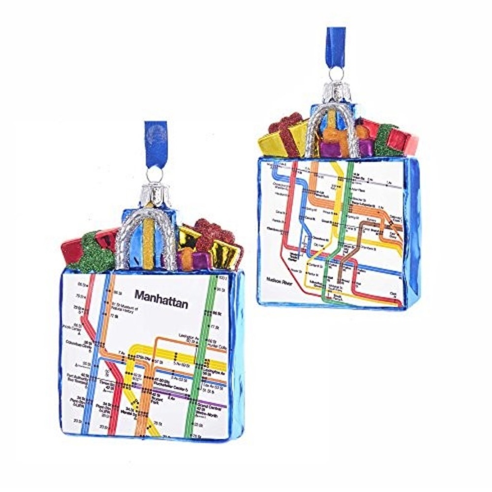 Kurt Adler Metropolitan Transportation Manhattan Ornament